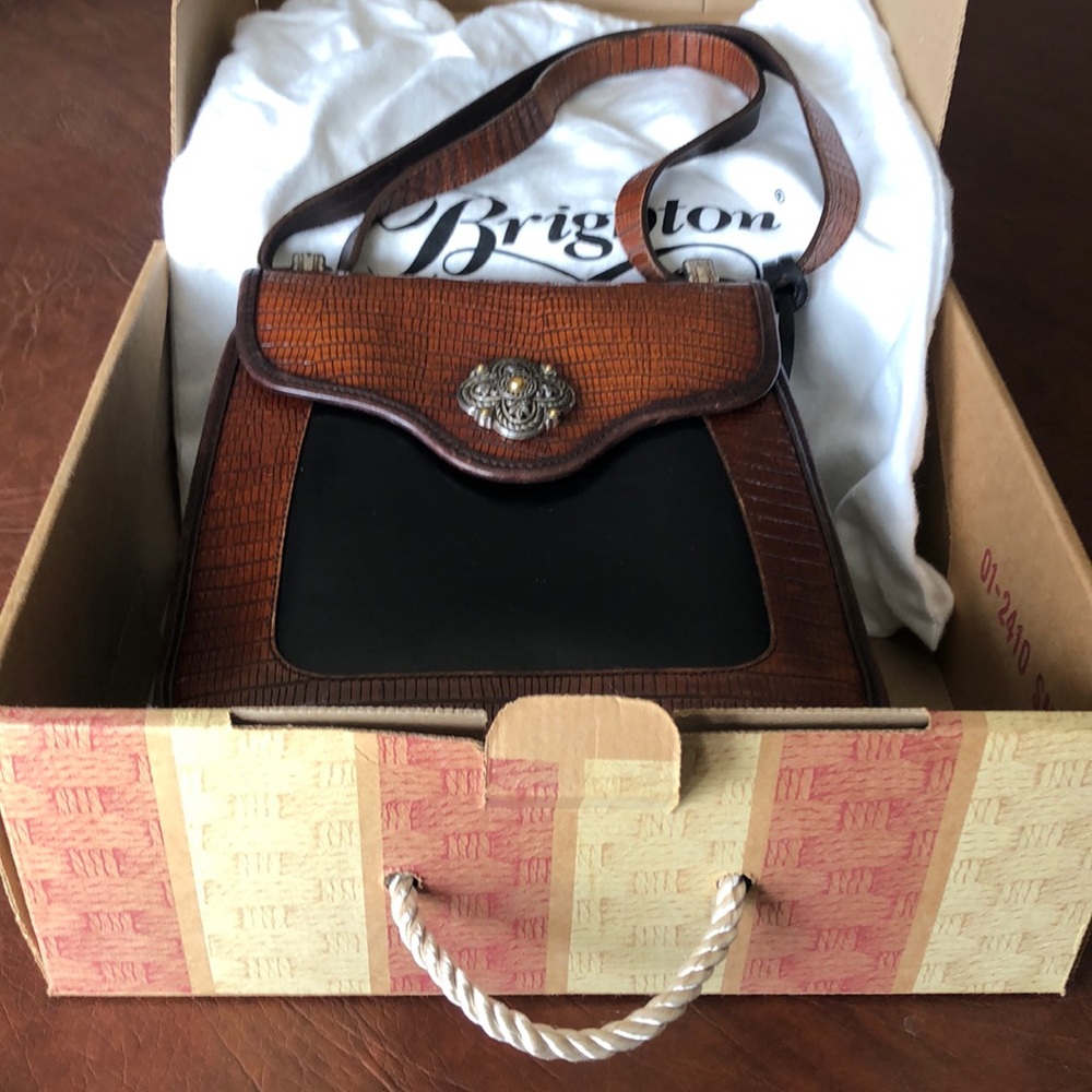 Brighton Purse brown and black